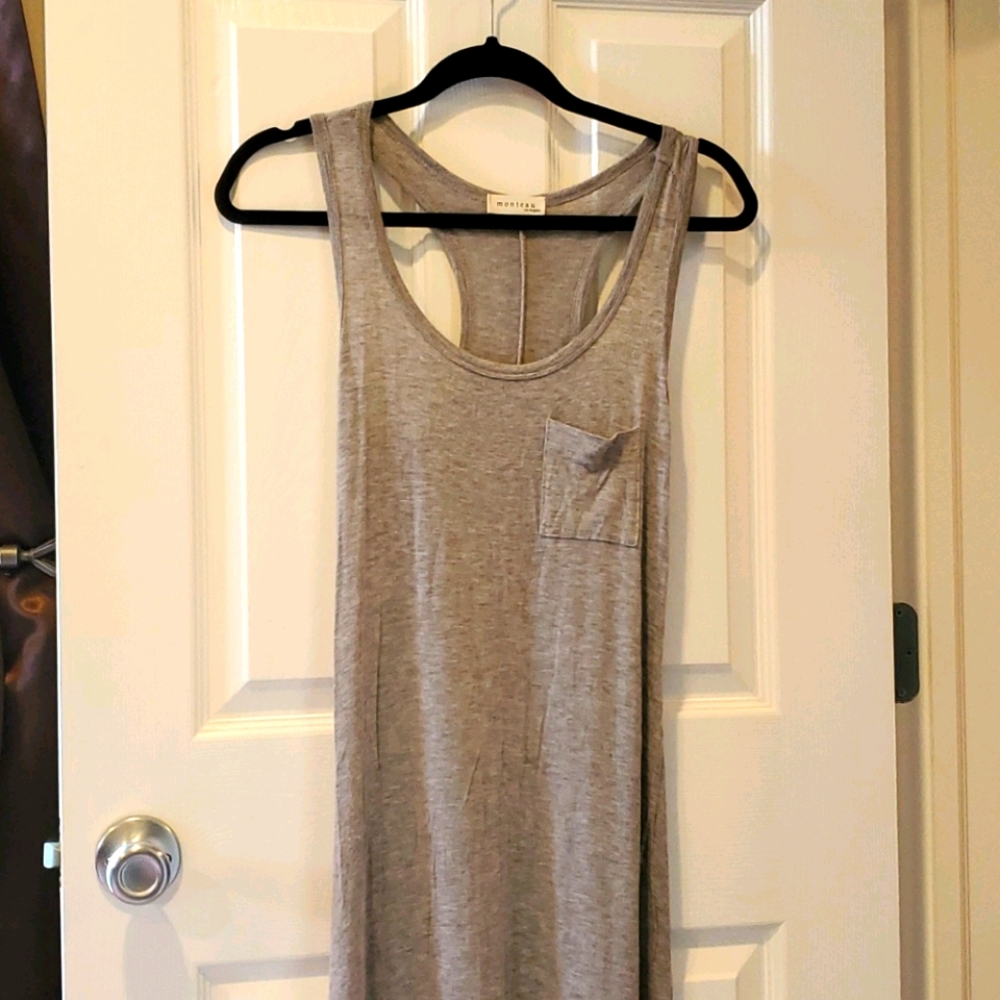 Monteau full length casual dress